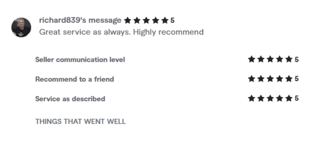 testimonial